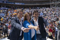 Feij&oacute;o pide al votante de Vox, Cs y PSOE apoyar al PP y echar a S&aacute;nchez y Puig: "No vamos a tener otra oportunidad"