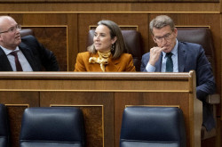 Feij&oacute;o se compromete a llevar la Ley de Amnist&iacute;a ante la Justicia y ante Europa y avisa al PSOE: "Van al abismo"