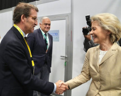 Feij&oacute;o se presenta como el "futuro presidente " ante l&iacute;deres europeos si S&aacute;nchez convoca elecciones 