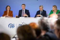 Feij&oacute;o ultima este lunes con la c&uacute;pula del PP la ofensiva contra S&aacute;nchez por el apag&oacute;n