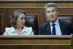 Feij&oacute;o ve la moci&oacute;n de censura "abocada al fracaso" y avisa: "Que coincidan S&aacute;nchez y Vox es cuando menos sospechoso"