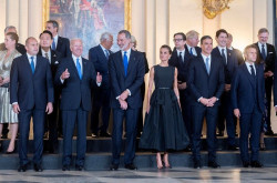Felipe VI reivindica a Espa&ntilde;a como socio fiable de la Alianza y su contribuci&oacute;n en estos 40 a&ntilde;os