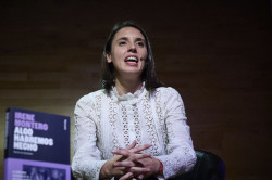 Irene Montero tacha de "parip&eacute;" la cuesti&oacute;n de confianza planteada por Junts contra S&aacute;nchez