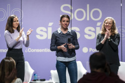 Irene Montero traga y ser&aacute; rectificada la Ley del `s&iacute; es s&iacute;` y