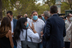 Junqueras advierte a S&aacute;nchez,  la Mesa de la Independencia  "no descarrilar&aacute;" si hay  refer&eacute;ndum y amnist&iacute;a