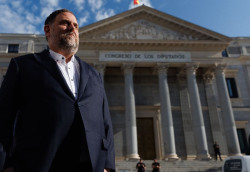 Junqueras, convencido de que Espa&ntilde;a tiene suficientes herramientas para lograr que el catal&aacute;n sea oficial en Bruselas