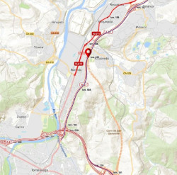 La A-67 se cortar&aacute; esta noche en sentido Torrelavega para devolver el tr&aacute;fico a su carril