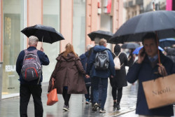 La borrasca Jana activar&aacute; este lunes alertas amarillas por tormentas en tres comunidades