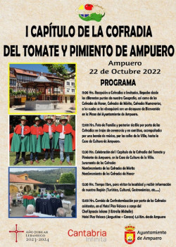 La Cofrad&iacute;a del Tomate y Pimiento de Ampuero celebrar&aacute; hoy su I Cap&iacute;tulo