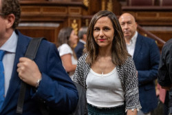 La comunista Belarra pide la liberaci&oacute;n del barco `Handala` de la Flotilla