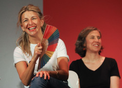 La comunista D&iacute;az se justifica y dice que de Bildu solo han recibido votos, &iquest;pues qu&eacute; quer&iacute;a recibir?