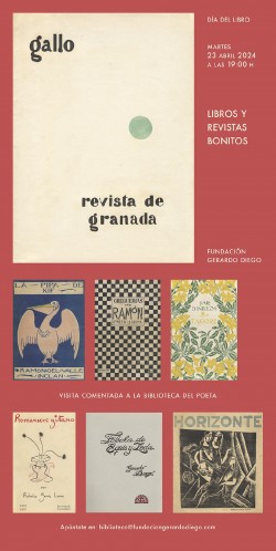 La Fundación Gerardo Diego celebra el Día del Libro en Santander con dos visitas comentadas para promocionar sus fondos