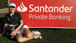 La golfista Luna Sobrón gana el Campeonato de España femenino de profesionales