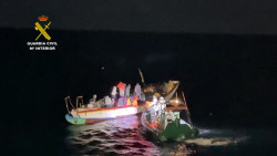 La Guardia civil va a buscar a 105 subsaharianos  a 160 millas de Nouadhibou (Mauritania)