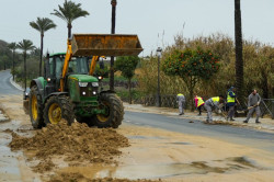 La Junta pide "mucha precauci&oacute;n" ante la borrasca `Jana` que ya deja m&aacute;s de 660 incidencia, la mayor&iacute;a en C&aacute;diz y M&aacute;laga