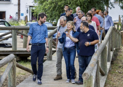 La ministra comunista Yolanda D&iacute;az, l&iacute;der del movimiento comunista Sumar, ve cercano el acuerdo con Podemos