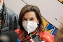 La ministra de Defensa Robles rotunda en  Afganist&aacute;n   "se ha fracasado"