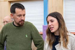 La pareja de Montero,Iglesias, pide a Diaz que la meta en puestos de que salga diputada