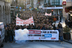 La plantilla de Aspla culmina su segunda semana de huelga "con los &aacute;nimos intactos"