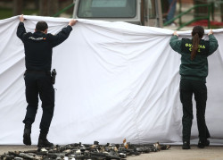 La Polic&iacute;a ha analizado "m&aacute;s de 200 armas" de ETA y elaborado cientos de informes para esclarecer cr&iacute;menes sin resolver