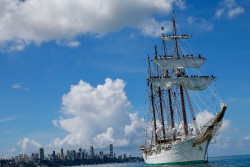 La Princesa Leonor arriba este viernes a Salvador de Bah&iacute;a, primera escala en Am&eacute;rica del `Juan Sebasti&aacute;n Elcano`