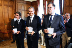 La UIMP reconoce a Felipe Gonz&aacute;lez, Aznar, Zapatero y Rajoy por su "entrega" y "apuesta por el futuro de Espa&ntilde;a"