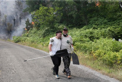 La UME trabaja con 609 efectivos en cuatro incendios forestales y no descarta incorporarse a otros
