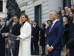 Las instituciones del Estado celebran en el Congreso el 44 aniversario de la Constituci&oacute;n de 1978
