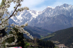 Las rachas de viento rozan los 150 kil&oacute;metros por hora en el mirador del Cable de Picos de Europa, la m&aacute;xima del pa&iacute;s