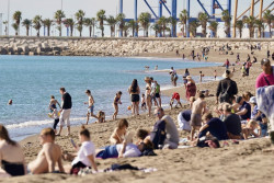 Las temperaturas m&aacute;ximas aumentan este lunes en la mitad norte y descienden en litorales del este y sudoeste