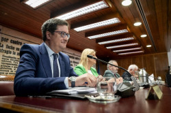 L&oacute;pez asegura que "j&aacute;mas" supo de una supuesta fiesta de &Aacute;balos en el Parador de Teruel: "Ni un cotilleo ni un rumor"