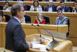 Los aplaudidores de Moncloa y G&eacute;nova dan vencedores unos a Feijoo y otros a S&aacute;nchez