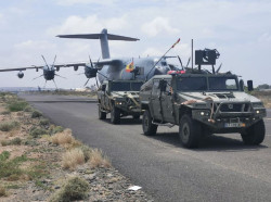 Los aviones del Ej&eacute;rcito que evac&uacute;an desde Sud&aacute;n a ciudadanos espa&ntilde;oles y de otros pa&iacute;ses llegar&aacute;n sobre las 11 a Espa&ntilde;a