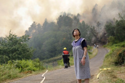 Los medios de extinci&oacute;n trabajan en 12 incendios forestales en Galicia, con m&aacute;s de 4.600 hect&aacute;reas calcinadas