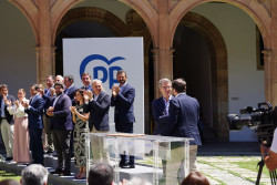 Los presidentes auton&oacute;micos del PP firman el acuerdo &lsquo;Por una EBAU com&uacute;n&rsquo; como "&uacute;nico partido de Estado que queda"