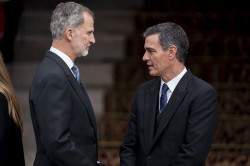 Los Reyes y la Princesa de Asturias llegan al Congreso para abrir la decimoquinta legislatura