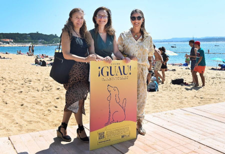 Los santanderinos ya pueden elegir la futura playa canina entre la Segunda del Sardinero y Los Peligros