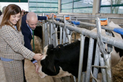Mar&iacute;a Buruaga visita la Granja de Heras y anuncia una inversi&oacute;n de 113.000 euros en un nuevo establo para ganado equino