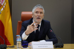 Marlaska responde a Vox que el ferrocarril en Espa&ntilde;a es "seguro" 