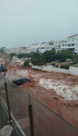 Mercadal (Menorca) fue este jueves la estaci&oacute;n de AEMET con mayor precipitaci&oacute;n acumulada, con m&aacute;s de 200 l/m2