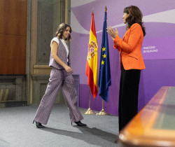 Montero, la del Si es Si,critica que S&aacute;nchez las "echa" del Gobierno por poner las instituciones al servicio del avance del feminismo