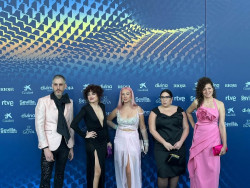 Nominados e invitados empiezan a desfilar por la alfombra azul de los Goya 2023