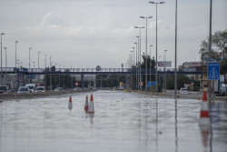 Ocho carreteras cortadas por inundaciones en la Comunidad Valencia, Catalu&ntilde;a y Arag&oacute;n