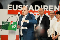 Ortuzar afirma que es el PNV el que "ha arruinado" las posibilidades de Feij&oacute;o de ir a su investidura como presidente