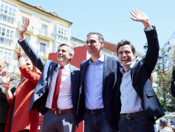 Pedro S&aacute;nchez clausura hoy el Congreso Regional del PSOE que ratificar&aacute; a Casares como secretario general