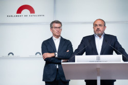 PP catal&aacute;n cree que Rull "retorcer&aacute;" el reglamento del Parlament para adaptarlo a Puigdemont y corresponsabiliza al PSC