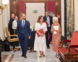 PSOE y Sumar posponen la decisi&oacute;n de la Mesa del Congreso sobre la iniciativa de Junts de la cuesti&oacute;n de confianza