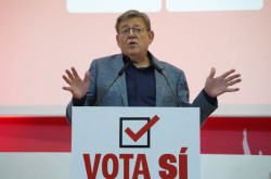 Puig llama a la militancia socialista que voten a favor de la amnist&iacute;a de los golpistas 