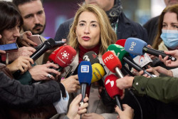 Raquel S&aacute;nchez dice en Barcelona que S&aacute;nchez ha resuelto la cuesti&oacute;n catalana
