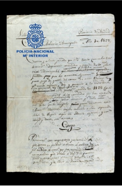 Recuperados cuatro legajos del siglo XIX y un libro de 1942 escrito a plumilla que se vend&iacute;an por Internet